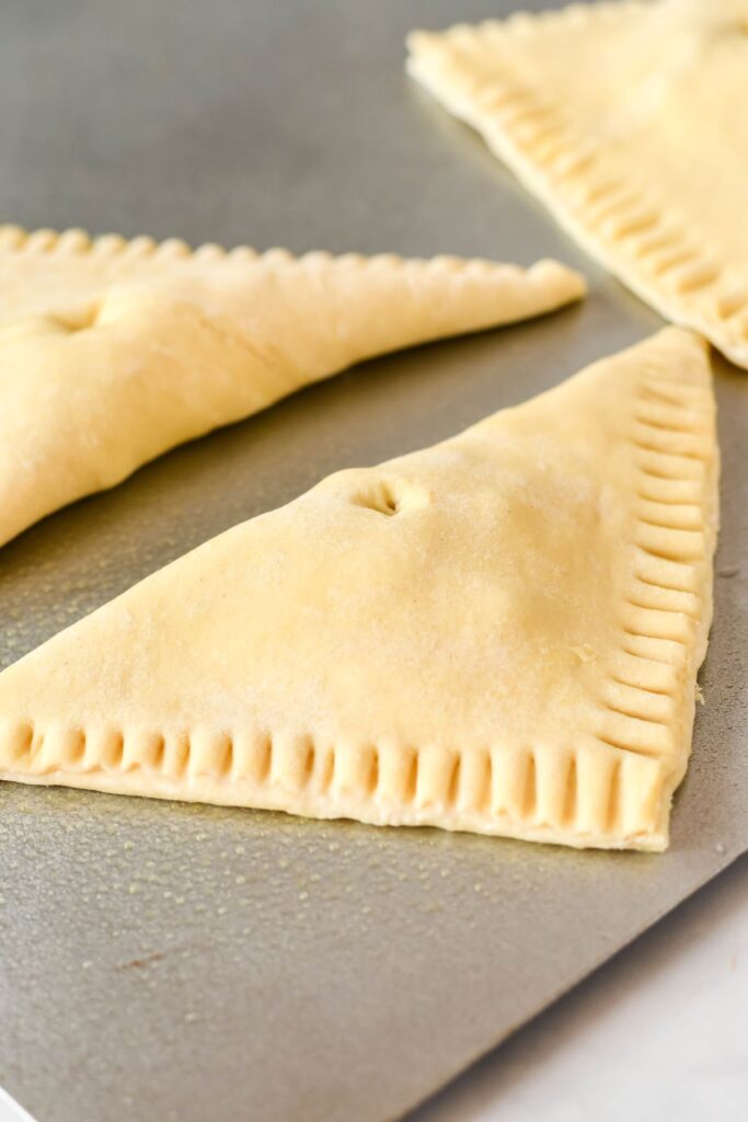 Triangular Apple Apple Turnovers - Baking Up Memories